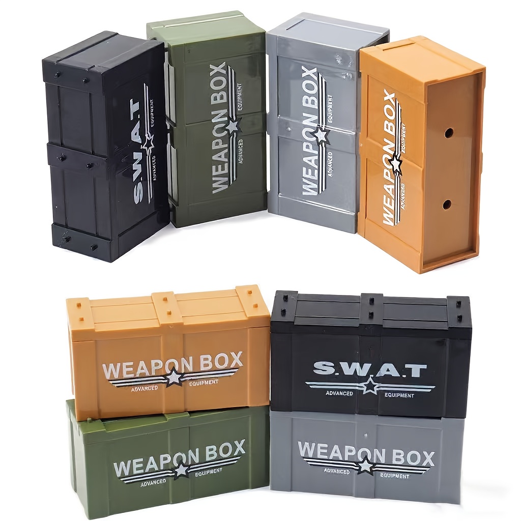 Compatible with Main Brand Assembly Military Box Armed Figure Model